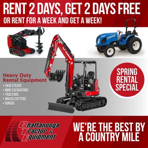 skid steer rental chattanooga|chattanooga tractors and equipment rental.